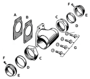 V-Twin Manifold Parts for Knucklehead & Panhead – Intake