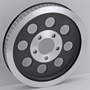 Zodiac Stock Replacement Rear Wheel Belt Pulleys – Final Drive
