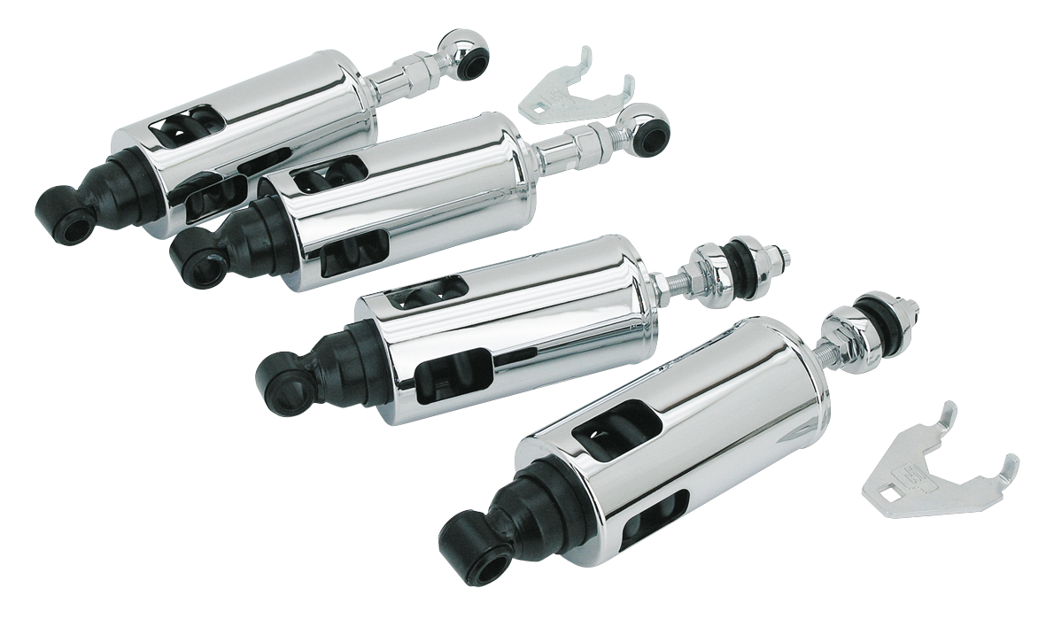 Progressive Suspension Adjustable Ride-A-Height Softail Shocks – Frame & Rear Suspension