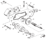 V-Twin Starter Housing Parts for 1967-1980 Sportster – Engine Electrics