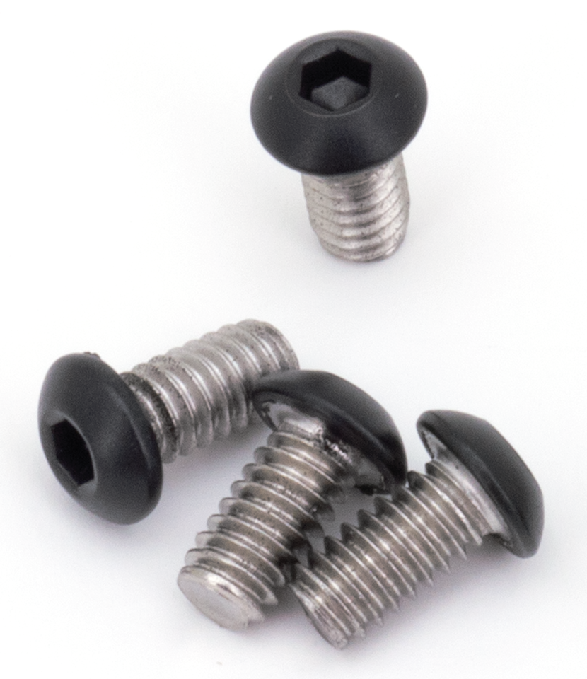 Screws4Bikes Black Stainless Steel Headlight Screws – Electric & Light