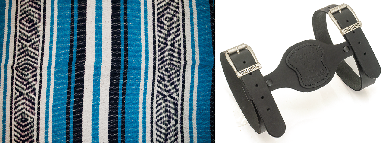 Texas Leather Mexican Blankets – Helmets