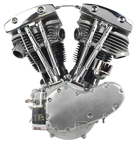 V-Twin Early Shovelhead Style Engine