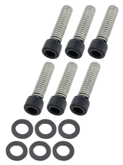 Screws4Bikes Black Stainless Steel Transmission Top Cover Screws