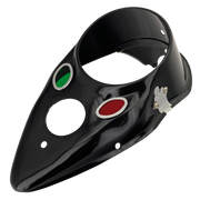 V-Twin Cat-Eye Dash for Fat Bob Tank – Gauges & Dashes