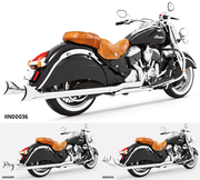Freedom Performance Exhaust Sharktail True Duals for Indian Powerplus & Thunderstroke