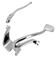 Zodiac Extended Mid-Controls for Sportster & Dyna – Foot Control