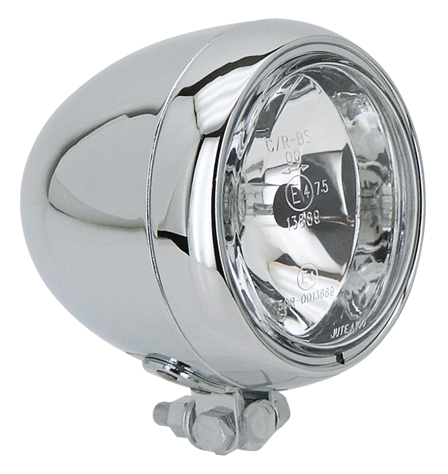 Zodiac Torpedo Style 4 1/2" Halogen Headlight – Electric & Light