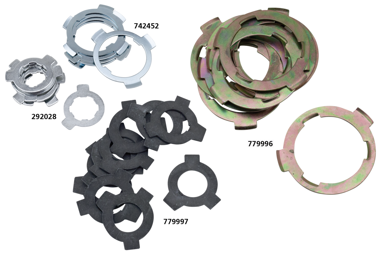 Samwel Supplies Sprocket Tab Washers – Final Drive