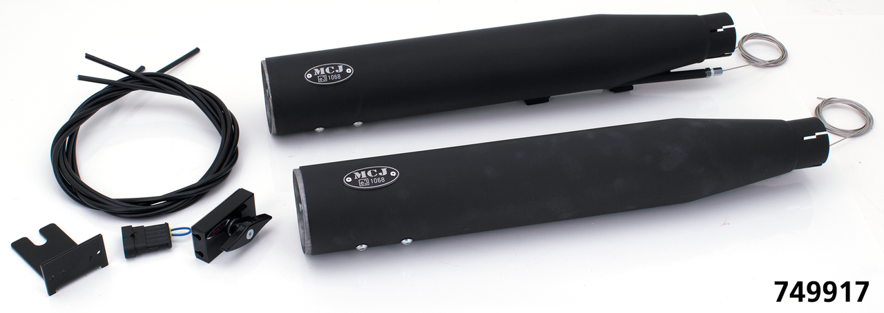 Mcj Adjustable Exhausts for Twin Cam Softail