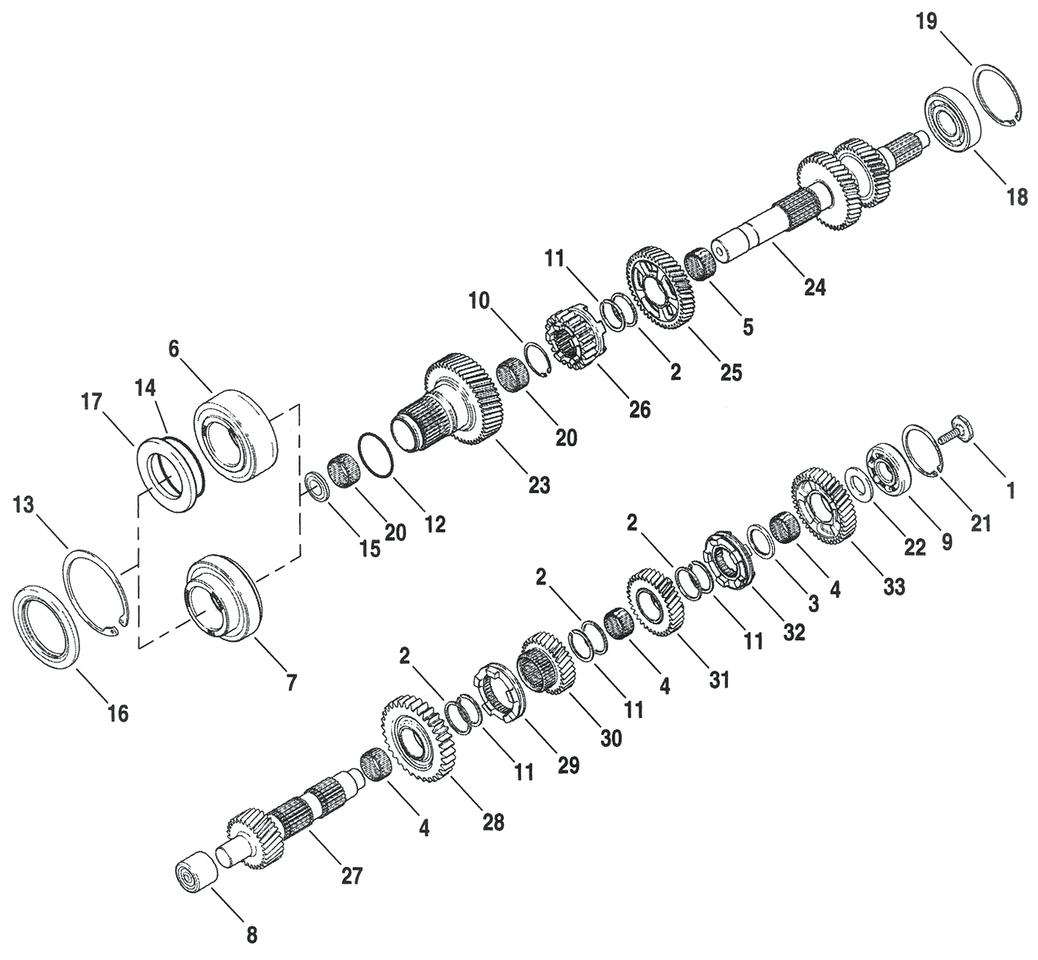Zodiac Transmission Parts for 2006-2022 XL & XR Sportster and Air Cooled Buell