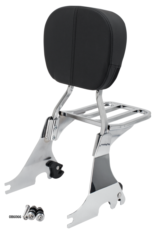 Zodiac Detachable Sissy Bar & Rack Kits for Sportster – Seat