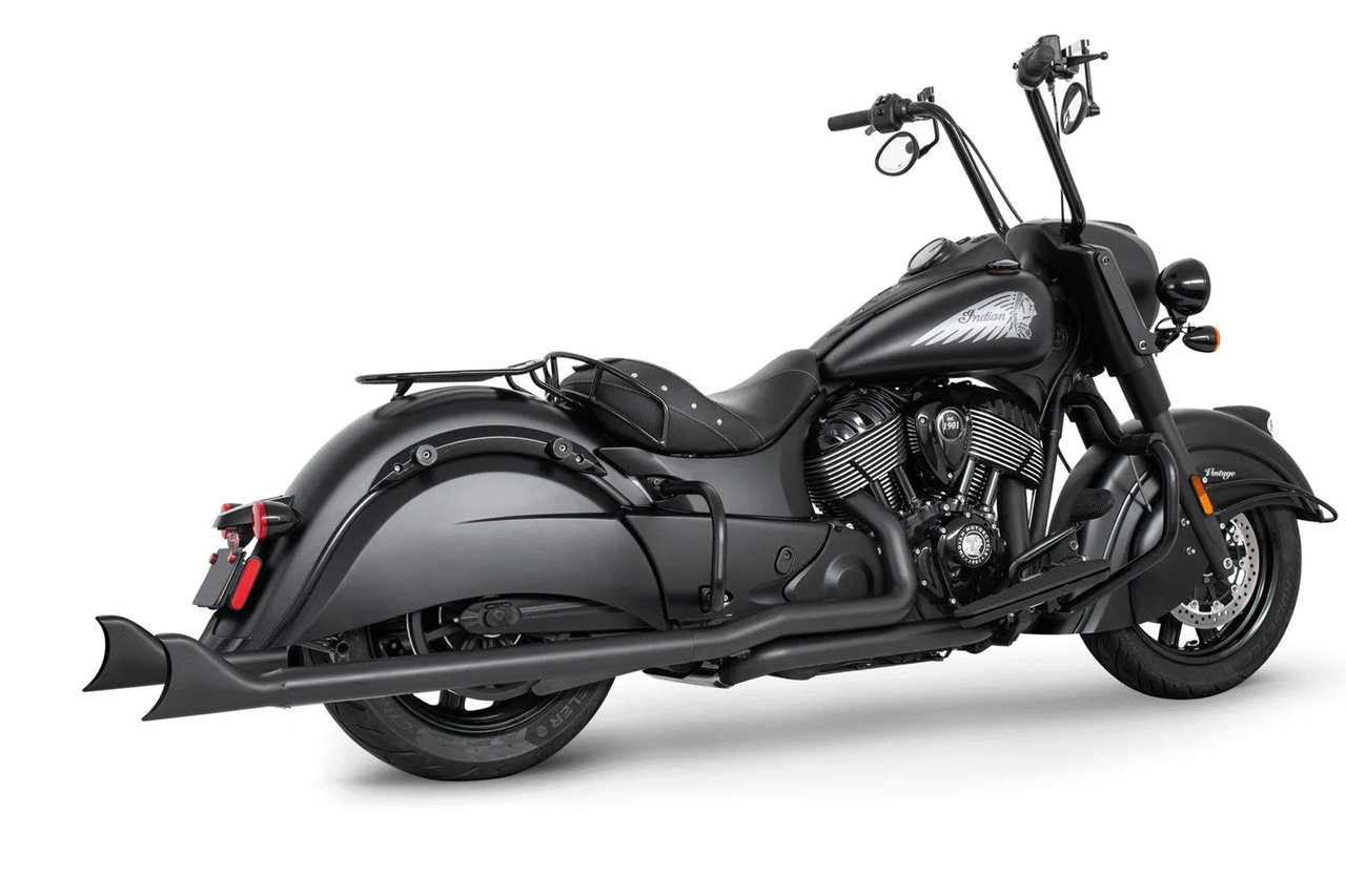 Freedom Performance Exhaust Sharktail True Duals for Indian Powerplus & Thunderstroke