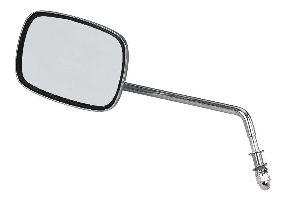 Zodiac One Piece Die-Cast Chrome Mirrors – Handlebar
